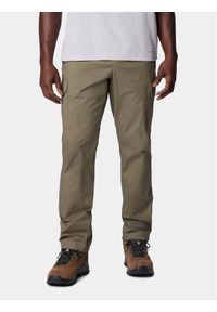 columbia - Columbia Spodnie outdoor Rapid Rivers™ Cargo Pant Zielony Regular Fit. Kolor: zielony. Materiał: bawełna. Sport: outdoor