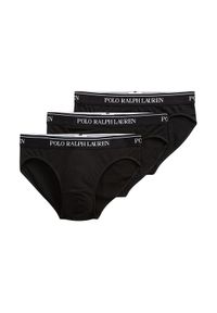 Polo Ralph Lauren Komplet 3 par slipów 714835884002 Czarny. Kolor: czarny. Materiał: bawełna