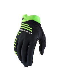 Rękawice 100% r-core. Kolor: wielokolorowy, czarny, zielony. Sport: kolarstwo #1