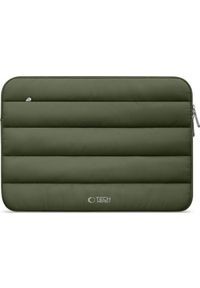 TECH-PROTECT - Etui Tech-Protect Fluffy Laptop 15-16 zielony. Kolor: zielony. Materiał: materiał. Styl: elegancki, casual