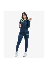 Givova - Tuta Lady. Okazja: na uczelnię. Kolor: niebieski. Materiał: dresówka. Styl: sportowy