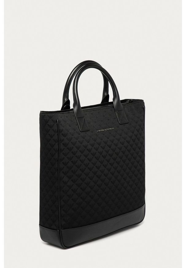 Emporio Armani - Torba. Kolor: czarny