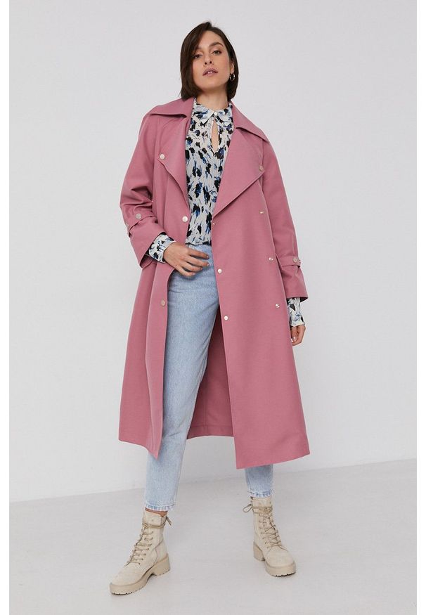Pennyblack - Bluzka. Okazja: na co dzień. Kolor: beżowy. Materiał: tkanina. Długość rękawa: długi rękaw. Długość: długie. Styl: casual