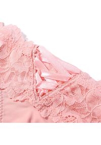 Intica - Stringi koronkowe z gładkim wykończeniem na co dzień i okazje Otha. Kolor: zielony. Materiał: koronka. Wzór: gładki #5