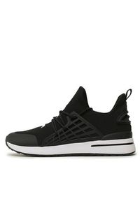 Just Cavalli Sneakersy 74QB3SD4 Czarny. Kolor: czarny. Materiał: materiał #2
