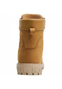 Buty Karl Kani Classic Boot M 1020627 żółte. Okazja: na co dzień. Kolor: żółty. Materiał: materiał, syntetyk, skóra. Szerokość cholewki: normalna #4