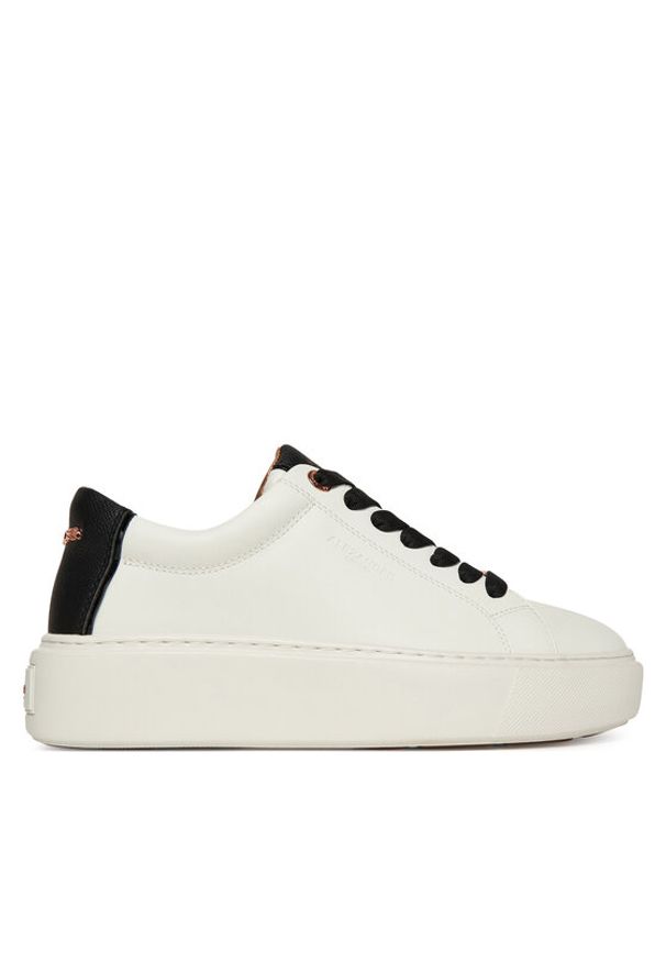Alexander Smith Sneakersy London ALBCLHW-8009-WBK Biały. Kolor: biały. Materiał: skóra