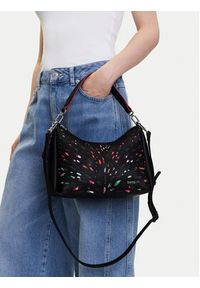 Desigual Torebka 25SAXPA1 Czarny. Kolor: czarny. Materiał: skórzane #6