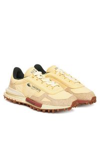 Lacoste Sneakersy Elite Active 7-50SFA0078 Żółty. Kolor: żółty. Materiał: materiał #4