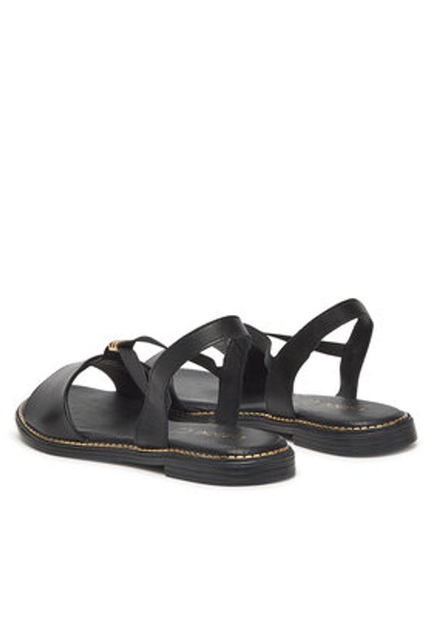 Lasocki Sandały RST-KATE-03 Czarny. Kolor: czarny. Materiał: skóra