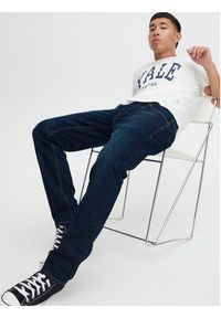 Blend Jeansy 20715705 Granatowy Slim Fit. Kolor: niebieski