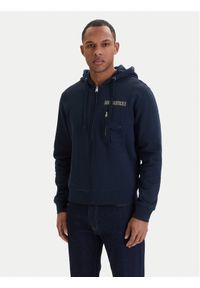 Aeronautica Militare Bluza 261FE2100UF00679 Granatowy Regular Fit. Kolor: niebieski. Materiał: bawełna #1