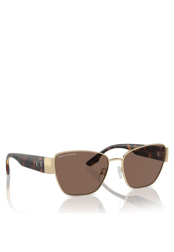 Armani Exchange Okulary przeciwsłoneczne 0AX2051S 611073 Brązowy. Kolor: brązowy