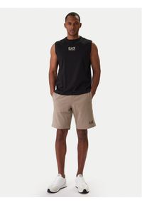 EA7 Emporio Armani Tank top 7M001405 AF22264 UC001 Czarny Regular Fit. Kolor: czarny. Materiał: bawełna #1