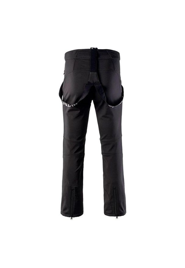 Hi-tec - Męskie Spodnie Turystyczne Lermo Softshell. Kolor: czarny. Materiał: softshell. Sezon: lato. Sport: turystyka piesza