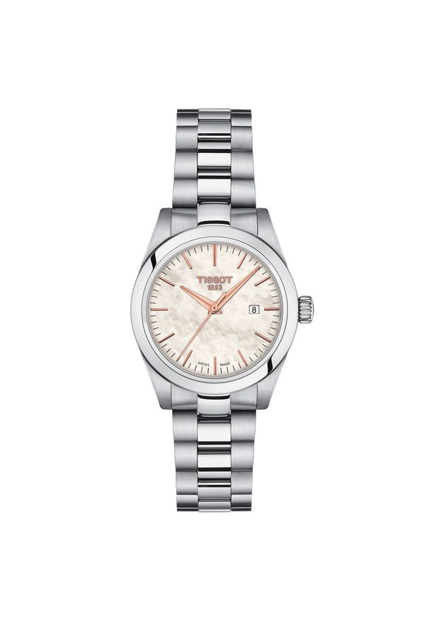 Zegarek Damski TISSOT T My Lady T-CLASSIC T132.010.11.111.00. Materiał: materiał. Styl: biznesowy, klasyczny