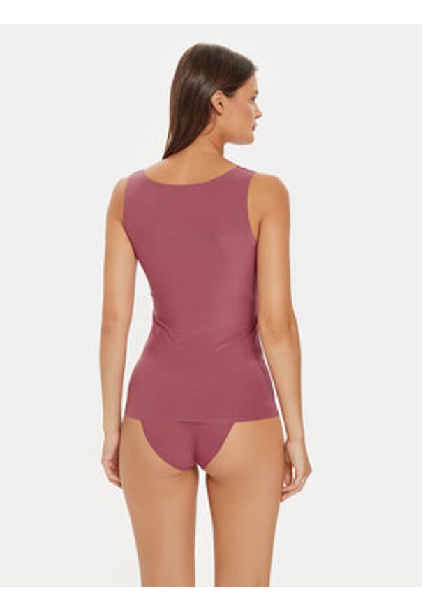 Chantelle Top Soft Stretch C26460 Różowy Regular Fit. Kolor: różowy. Materiał: syntetyk