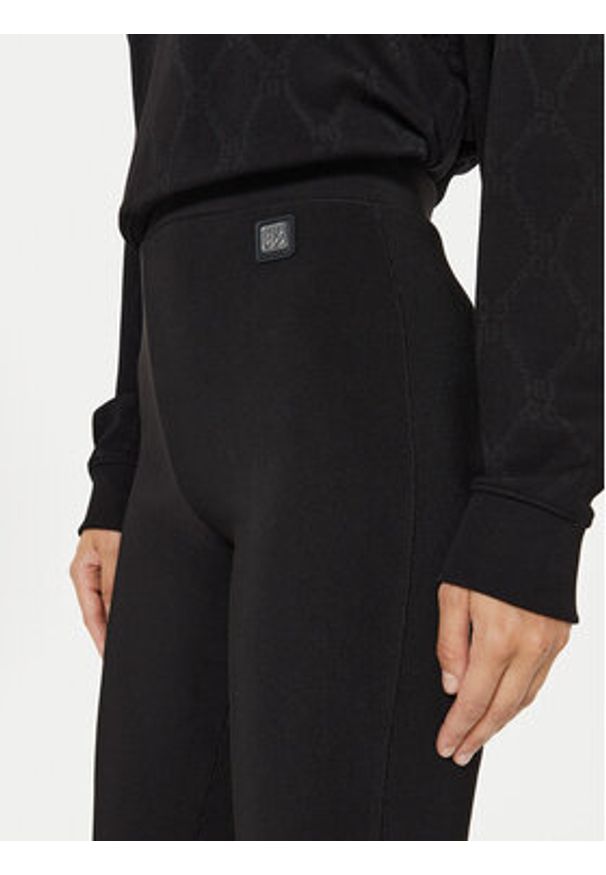 Hugo Spodnie materiałowe Naessa 50517459 Czarny Slim Fit. Kolor: czarny. Materiał: syntetyk