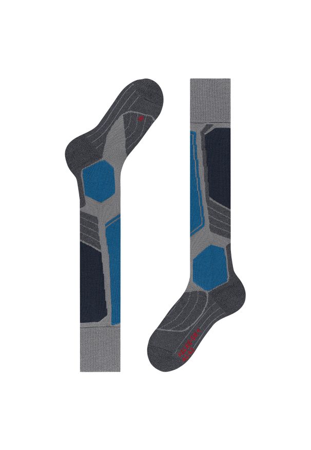 Skarpetki Falke SK1 Comfort. Kolor: szary. Sport: narciarstwo