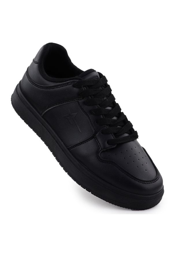 Big-Star - Półbuty sportowe czarne Big Star RR274A242. Kolor: czarny. Materiał: skóra ekologiczna. Sezon: lato