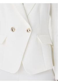 Rinascimento Marynarka CFC0128643003 Biały Regular Fit. Kolor: biały. Materiał: syntetyk #3