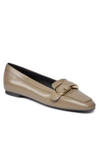 Furla Lordsy Flow Ballerina T.5 YH46FOW-BX2680-1257S-10073700 Beżowy. Kolor: beżowy. Materiał: skóra #7