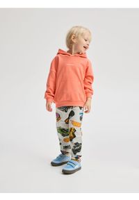 Reserved - Bawełniane legginsy Hot Wheels - jasnoszary. Kolor: szary. Materiał: bawełna #1