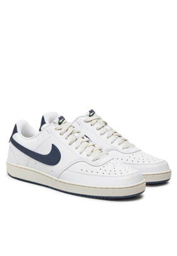 Nike Sneakersy Court Vision Lo HF9198 100 Biały. Kolor: biały. Materiał: skóra. Model: Nike Court