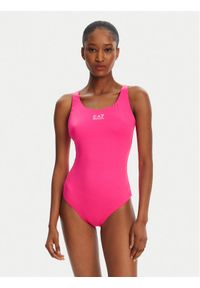 EA7 Emporio Armani Strój kąpielowy 7W000321 AF12599 Z4001 Różowy. Kolor: różowy. Materiał: syntetyk