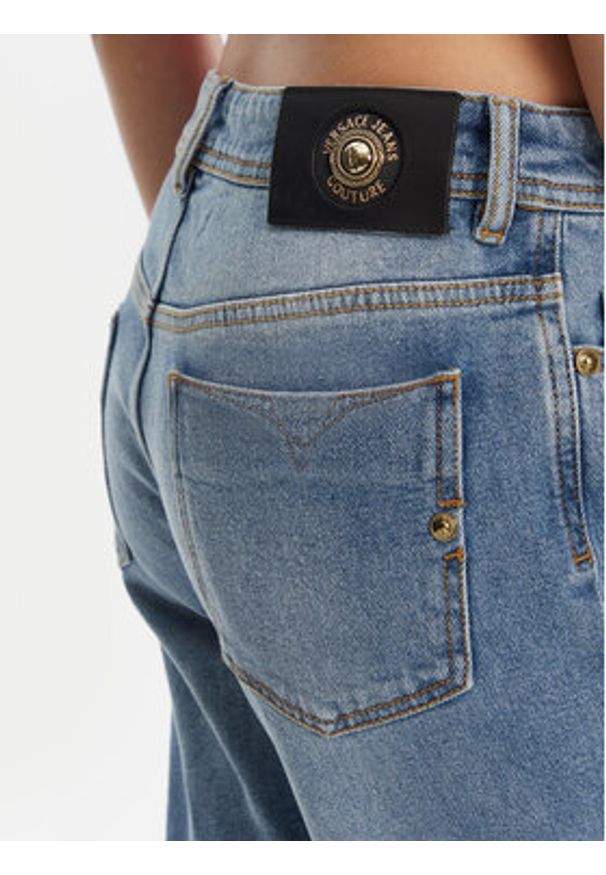 Versace Jeans Couture Jeansy 78HAB5D8 Granatowy Slim Fit. Kolor: niebieski