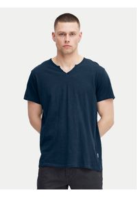 Blend T-Shirt 20717013 Granatowy Regular Fit. Kolor: niebieski. Materiał: bawełna