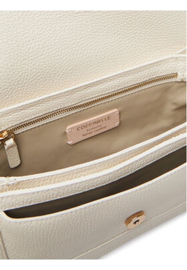 Coccinelle Torebka Coccinelle C-ME E1 SSL 12 03 01 Écru. Materiał: skórzane