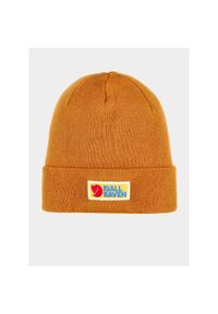 Fjällräven - Czapka zimowa Fjallraven Vardag Classic Beanie - acorn. Kolor: żółty. Sezon: zima