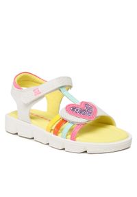 Sandały Agatha Ruiz de la Prada 232956 White. Kolor: biały. Materiał: materiał