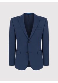 Pako Lorente - PAKO LORENTE – Wełniana marynarka garniturowa w kolorze granatowym. Kolor: niebieski. Materiał: wełna. Styl: klasyczny #2