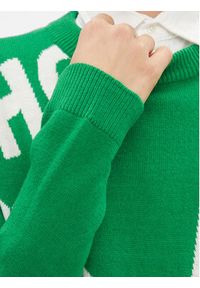 Vero Moda Sweter 10292667 Zielony Regular Fit. Kolor: zielony. Materiał: syntetyk