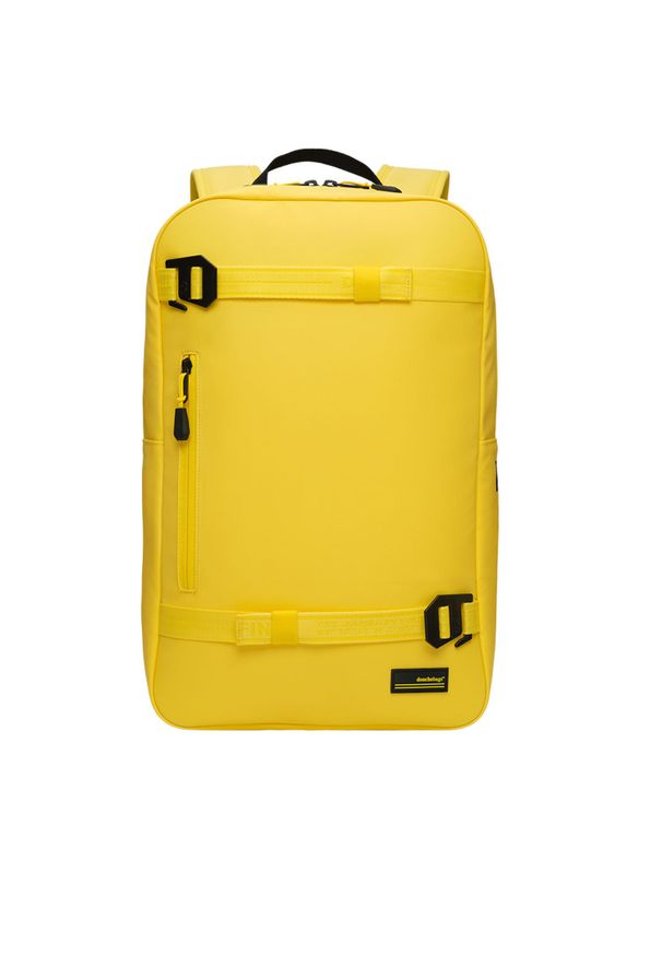 Plecak Db THE VÄRLDSVAN 17L BACKPACK. Kolor: żółty. Wzór: paski