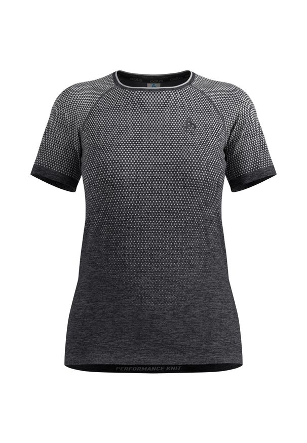 Koszulka tech. damska Odlo T-shirt crew neck s/s ESSENTIAL SEAMLESS. Kolor: szary