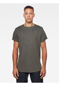 G-Star RAW - G-Star Raw T-Shirt D16396-2653-B575 Szary Regular Fit. Kolor: szary. Materiał: bawełna #1