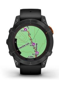 GARMIN - Garmin Fenix 7 Pro Solar czarny z czarnym paskiem. Rodzaj zegarka: cyfrowe. Kolor: czarny. Styl: sportowy, casual, militarny #7