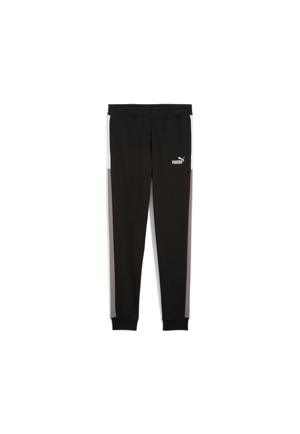 Dziecięcy strój do biegania Puma ESS Block. Kolor: czarny