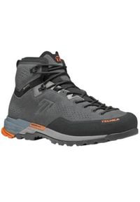 TECNICA - Buty trekkingowe męskie Tecnica Sulfur Mid Ms Gtx. Wysokość cholewki: za kostkę. Zapięcie: sznurówki. Kolor: szary. Materiał: materiał, syntetyk, tkanina. Szerokość cholewki: normalna