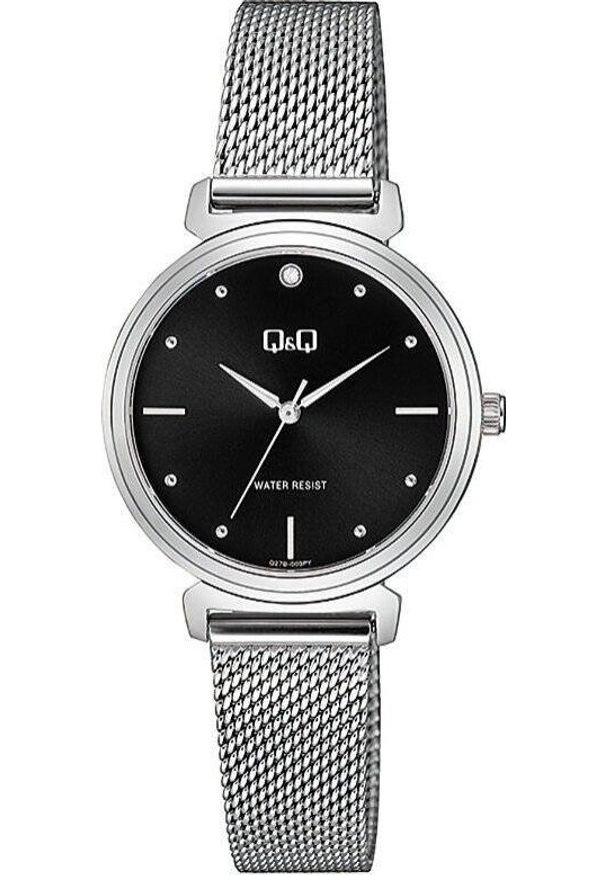 Zegarek Q&Q Zegarek QQ Q27B-003P Damski Klasyczny Cyrkonia. Styl: klasyczny