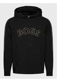 BOSS - Boss Bluza Soody 2 50477131 Czarny Regular Fit. Kolor: czarny. Materiał: bawełna
