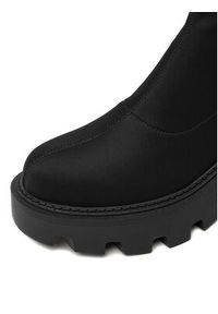 DeeZee Botki 67091-8 Czarny. Kolor: czarny. Materiał: materiał #5