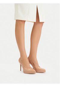 DeeZee Szpilki CEO-CD240154-1 Beżowy. Kolor: beżowy. Materiał: materiał. Obcas: na szpilce #5