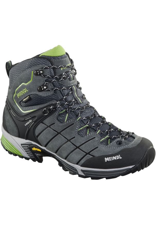Buty trekkingowe męskie MEINDL Kapstadt GTX, z membraną Gore-Tex. Kolor: szary. Technologia: Gore-Tex