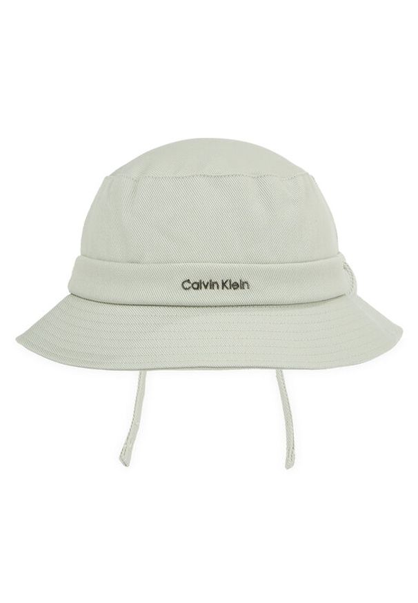 Calvin Klein Kapelusz Elevated Softs K60K611872 Szary. Kolor: szary. Materiał: materiał