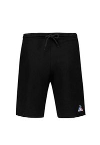 Spodnie Le Coq Sportif Model Ess Short Kolor Czarny. Kolor: czarny. Materiał: tkanina. Sport: fitness