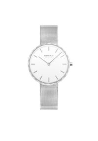 OBAKU - Zegarek Obaku. Kolor: srebrny